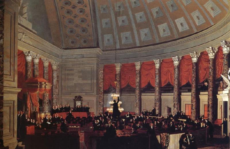 Samuel Finley Breese Morse The old House of Representatives France oil painting art